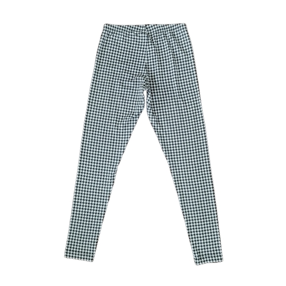 Old Navy Women's Size S Black & White Houndstooth Mid-Rise Leggings - Picture 3 of 8